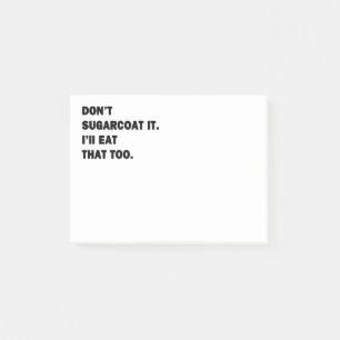 Post-it® Ne le porte pas.
