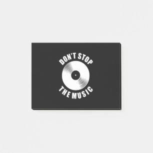 Post-it® Ne Pas Arrêter La Musique