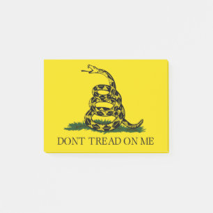 Post-it® Ne pas taper sur le drapeau de Me Gadsden