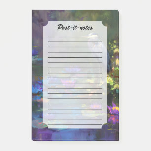 Post-it® Nénuphar enchanté de l'étang Nature Aquarelle