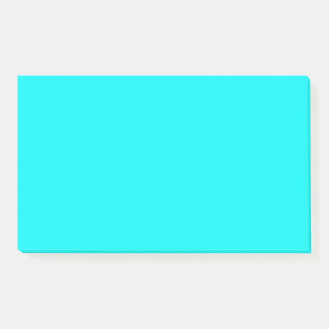 Post-it® Neon Aqua (Devant)