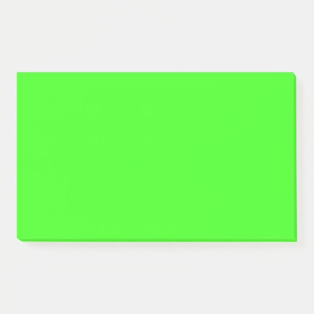 Post-it® Neon Green JUMBO (Devant)