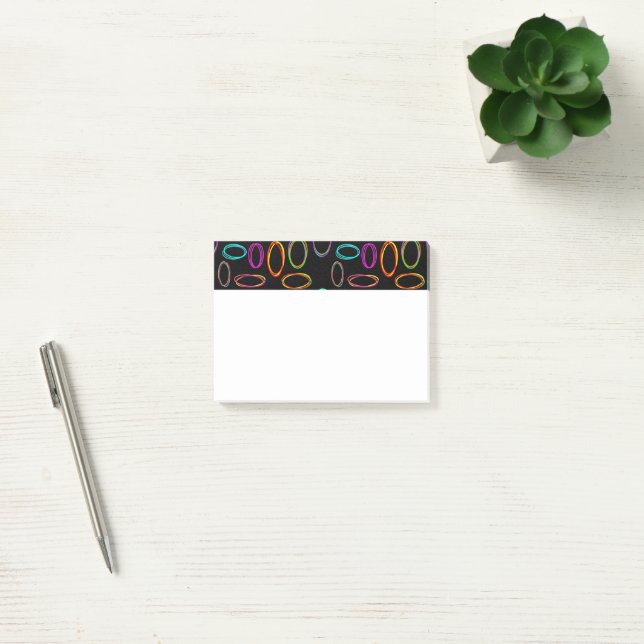 Post-it® Neon Ovals (Bureau)