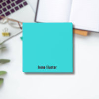 Neon Turquois Professional minimaliste noir Script