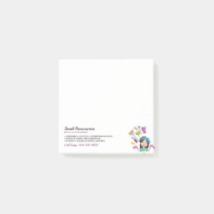 Post-it® Nettoyage de marque de services de nettoyage Purpl