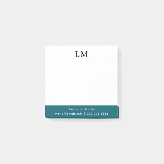 Post-it® Nettoyage Professionnel Simple (Devant)