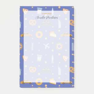 Post-it® New York City Motif Royal Blue Nom