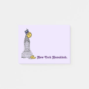 Post-it® New York Hanoukka Chanukah Gelt NYC Holiday