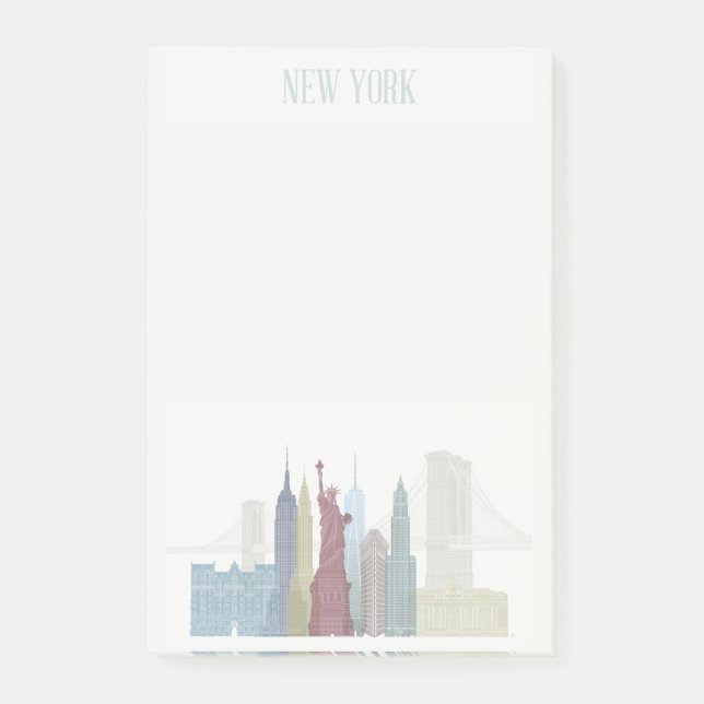 Post-it® New York Skyline (Devant)