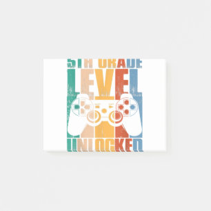 Post-it® Niveau 5e jeu de rentrée scolaire Contrôle débloqu