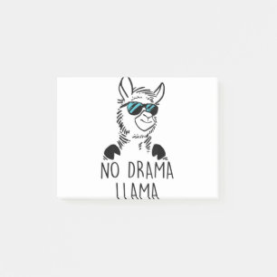 Post-it® No Drama Llama Funny Lama Shirt