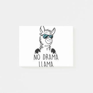 Post-it® No Drama Llama Funny Lama Shirt