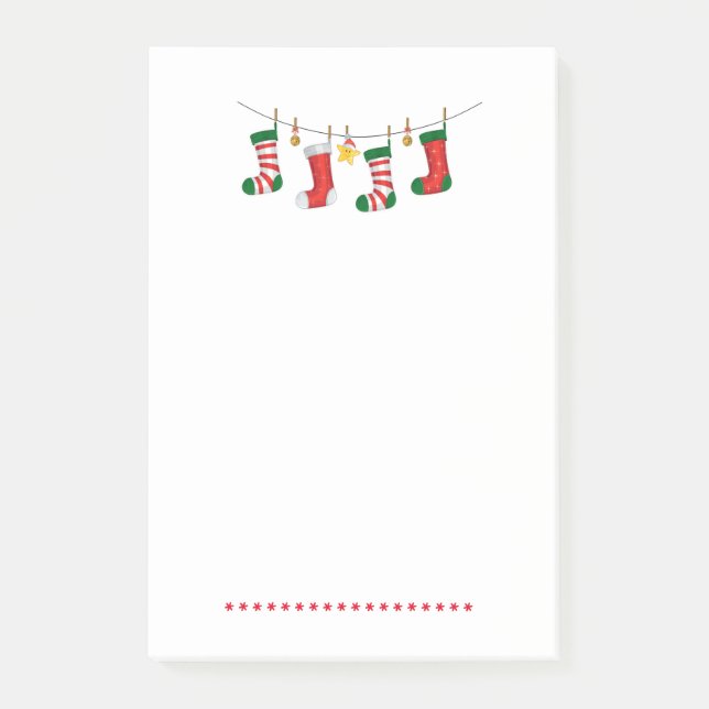 Post-it® noël de la voiture de conception 2020 (Devant)