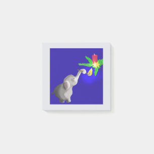 Post-it® Noël des éléphants aux chandelles poétiques co