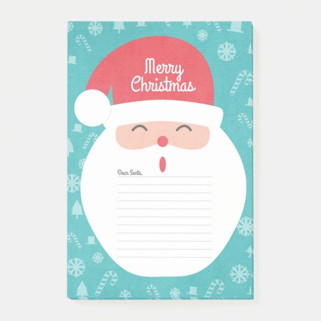 Post-it® Noël du Père Noël (Devant)