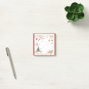 Post-it® Noël Fêtard Rouge