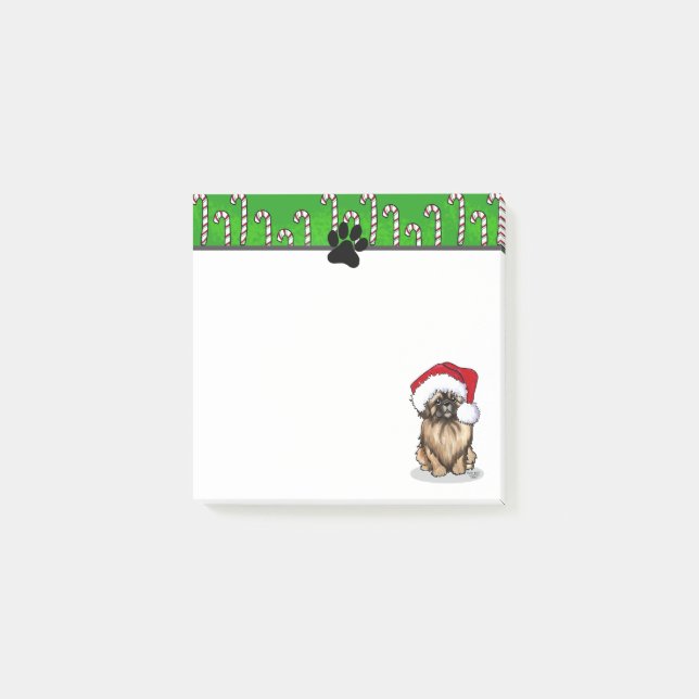 Post-it® Noël KiniArt Pekingese (Devant)