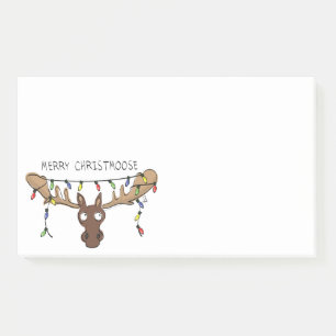 Post-it® Noël Moose mignonne drôle animal de vacances