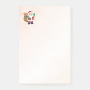 Post-it® Noël Père Noël avec jouets
