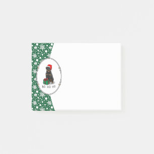 Post-it® Noël Père Noël Casquette Rottweiler Chien mignonne