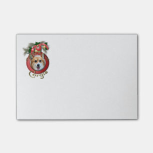 Post-it® Noël - plate-forme les halls - corgi