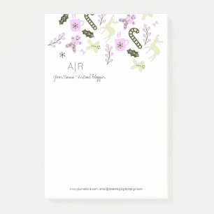 Post-it® Noël Traitements Pain d'épices Pneus de neige