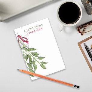 Post-it® Noël Vert Élégant Vacances Cute Personnalisé