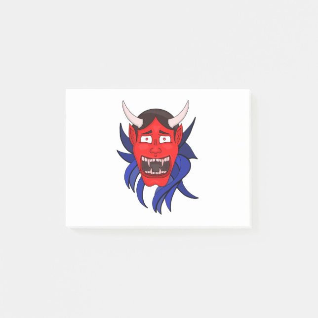 Post-it® Noh Theater Hannya Japonais (Devant)
