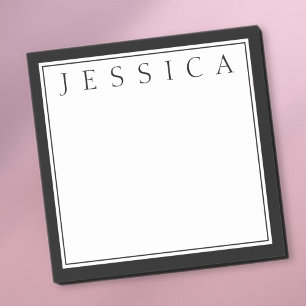 Post-it® Noir & Blanc   Votre nom