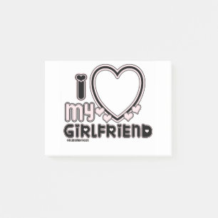 Post-it® noir i luv 1