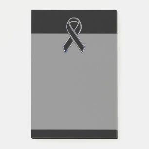 Post-it® Noir sur Noir sensibilisation au ruban noir