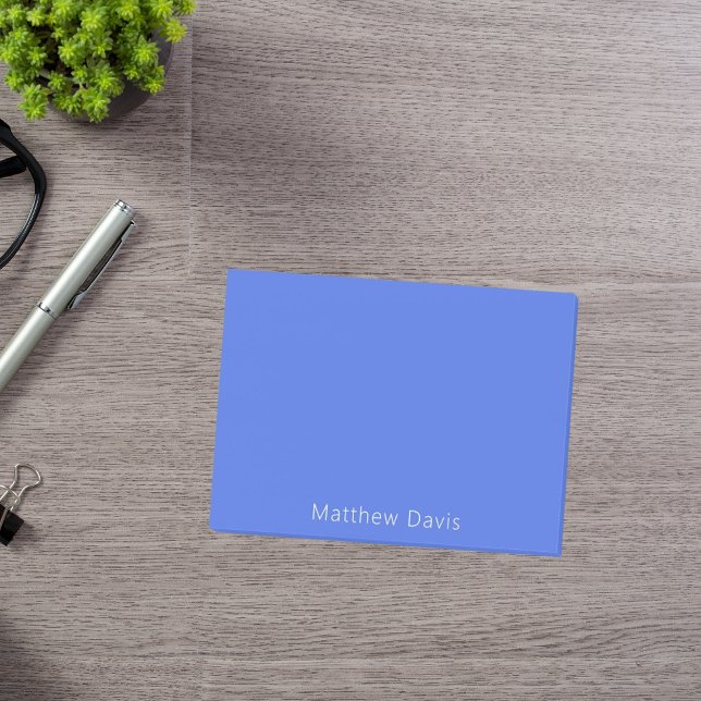 Post-it® Nom bleu royal (Créateur téléchargé)