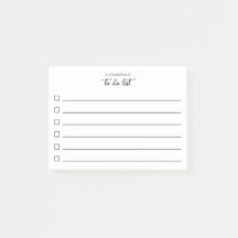 Nom de script de liste de tâches simples à cases à