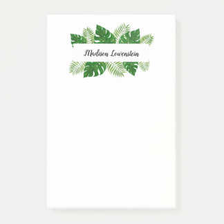 Post-it® Nom des Feuilles tropicaux