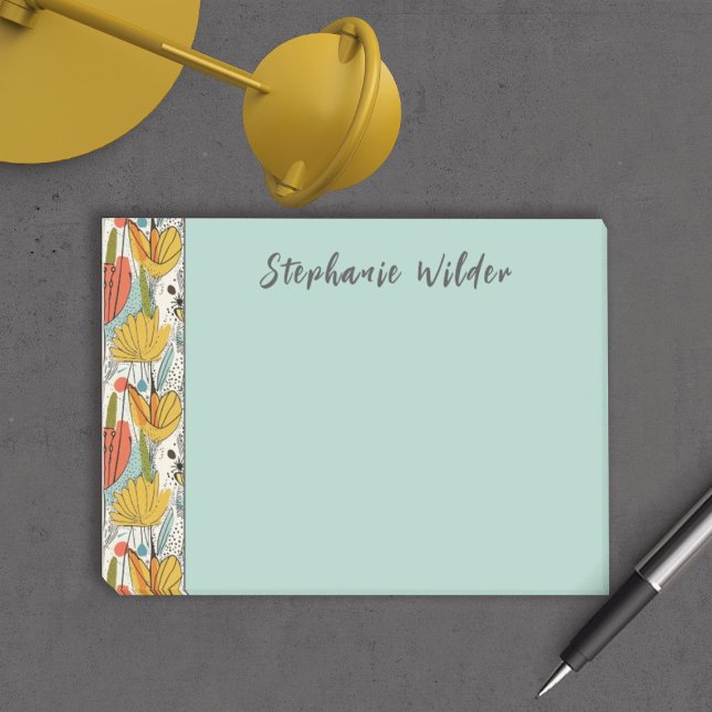 Post-it® Nom du Motif botanique (Pretty Post-it Notes)
