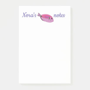 Post-it® Nom du poisson tropical Notes