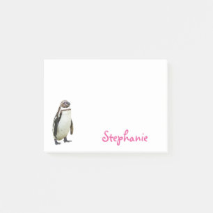 Post-it® Nom Girly de pingouin mignon