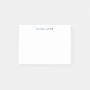 Post-it® Nom minimaliste moderne clair