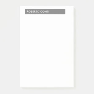 Post-it® Nom minimaliste simple moderne