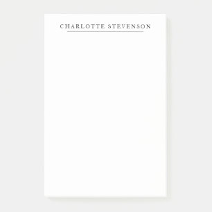 Post-it® Nom minimaliste simple professionnel tendance