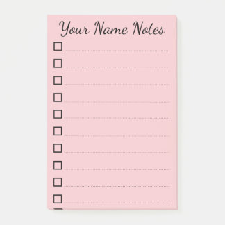 Post-it® Nom personnalisé