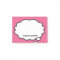 Nom personnalisé Think Bubble rose Comédie Loisir 