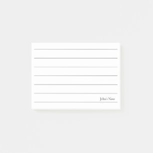 Post-it® Nombre minimal de lignes d'écriture Abstraites