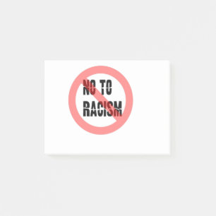 Post-it® Non Au Racisme   Slogan anti-racisme