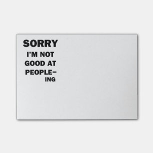 Post-it® Non bon aux gens - Ing