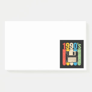 Post-it® nostalgie de l'ordinateur disquette rétro des anné