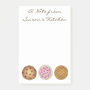 Post-it® Note De La Cuisine Beurre D'Arachide Sucre Cookie