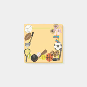 Post-it® Note de l'article de sport