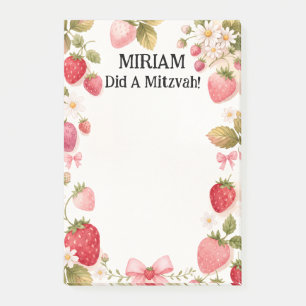 Post-it® Note de Mitzvah de fille juive