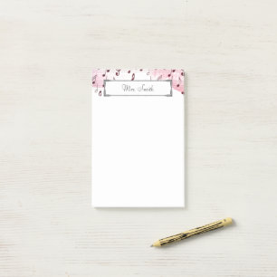 Post-it® Note De Musique Aquarelle Colorée